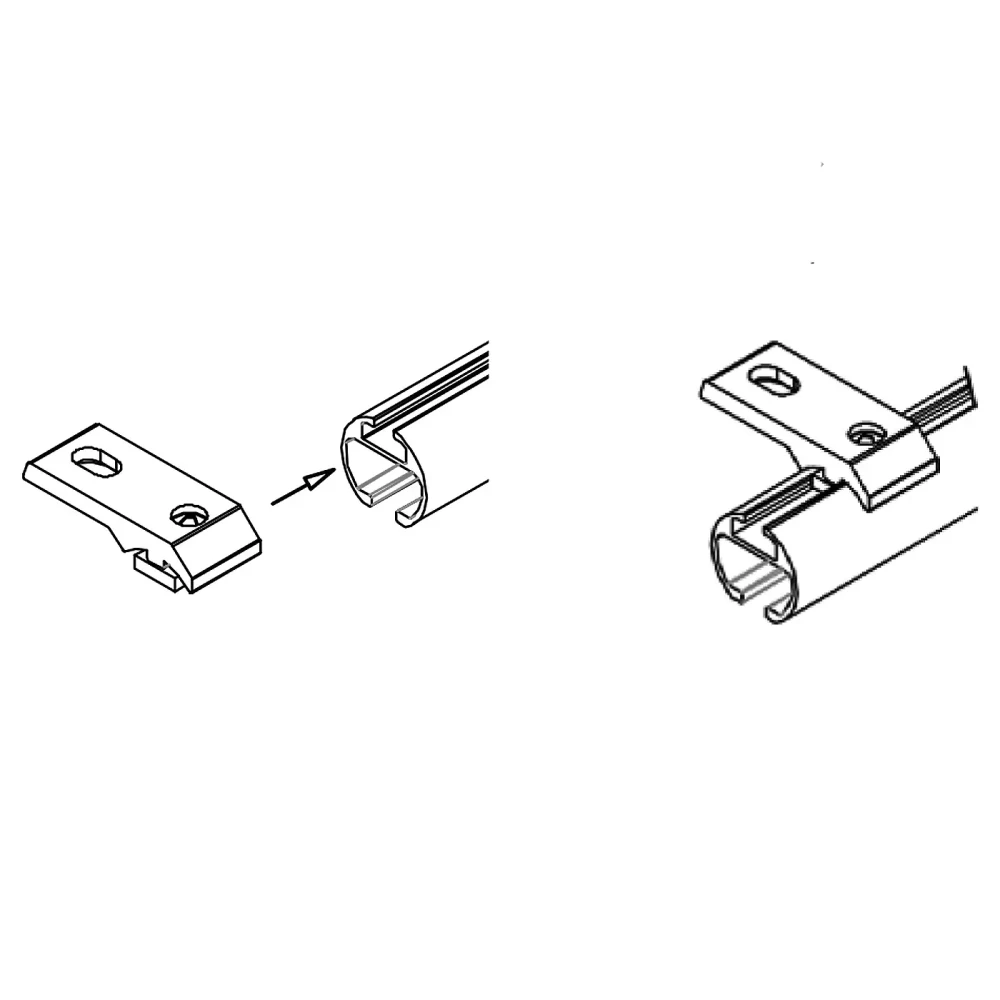 62619 2 Ceil. Brkts 20mm - 1