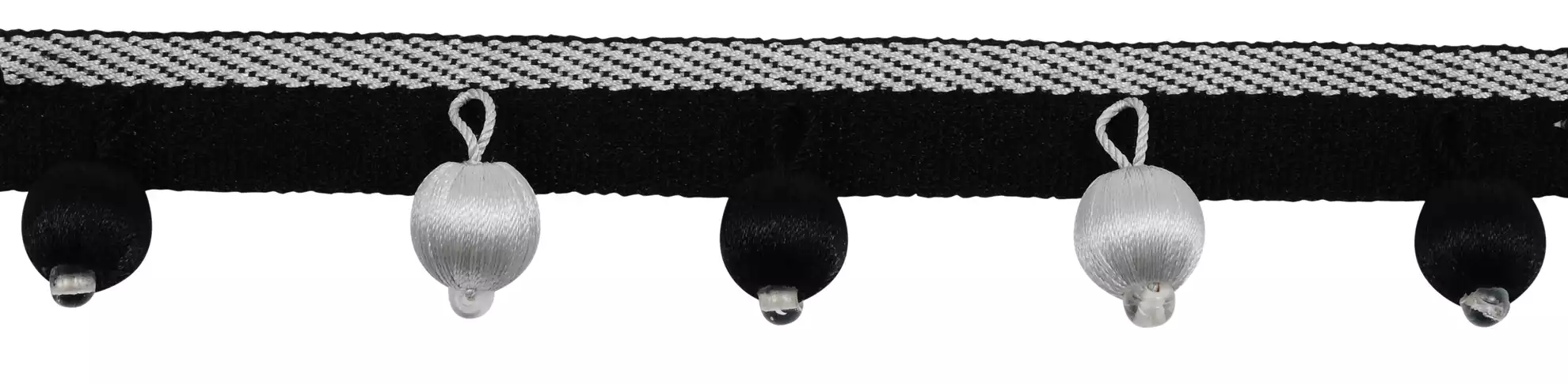 View 33082 Onyx Beaded Braid - 33082.9990 33082 Onyx Beaded Braid - 33082.9990