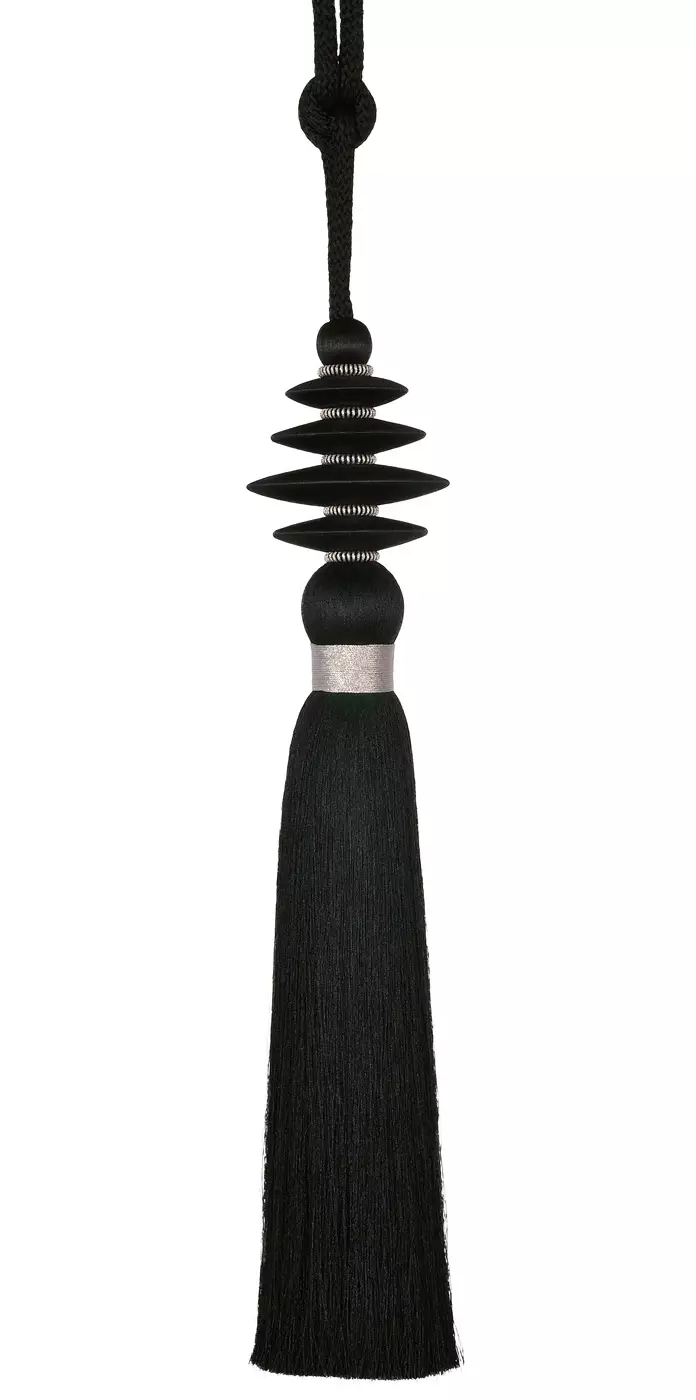 View 35622 Onyx Tassel Tieback - 35622.9990 35622 Onyx Tassel Tieback - 35622.9990