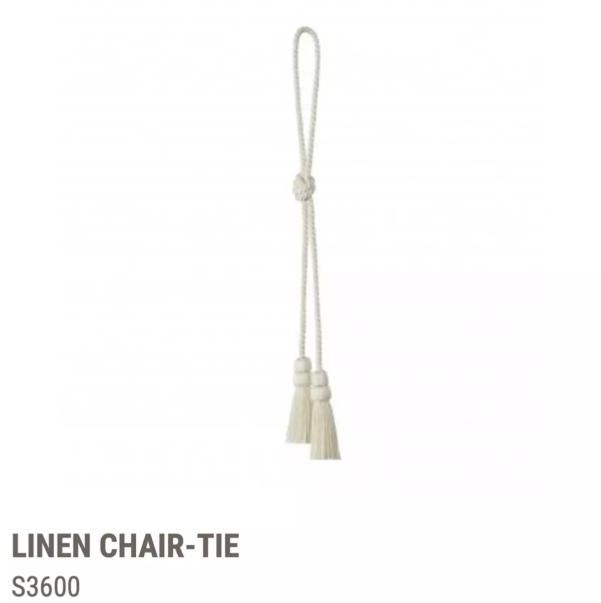 View Chair Tie S1600-s3600 - S3600 Linen Chair Tie S1600-s3600 - S3600 Linen