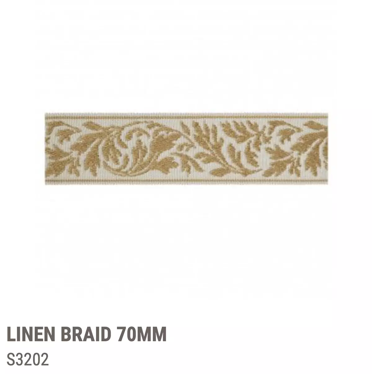 View Galon Braid S1202-s3202 - S3202 Linen Galon Braid S1202-s3202 - S3202 Linen