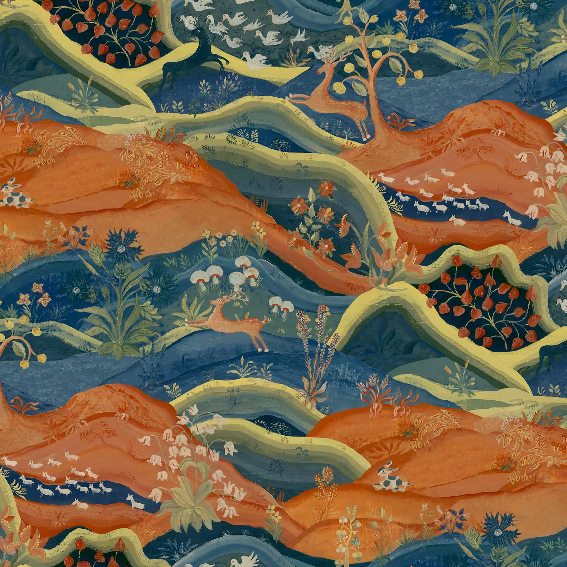 Meadow Wallpaper - Hillside