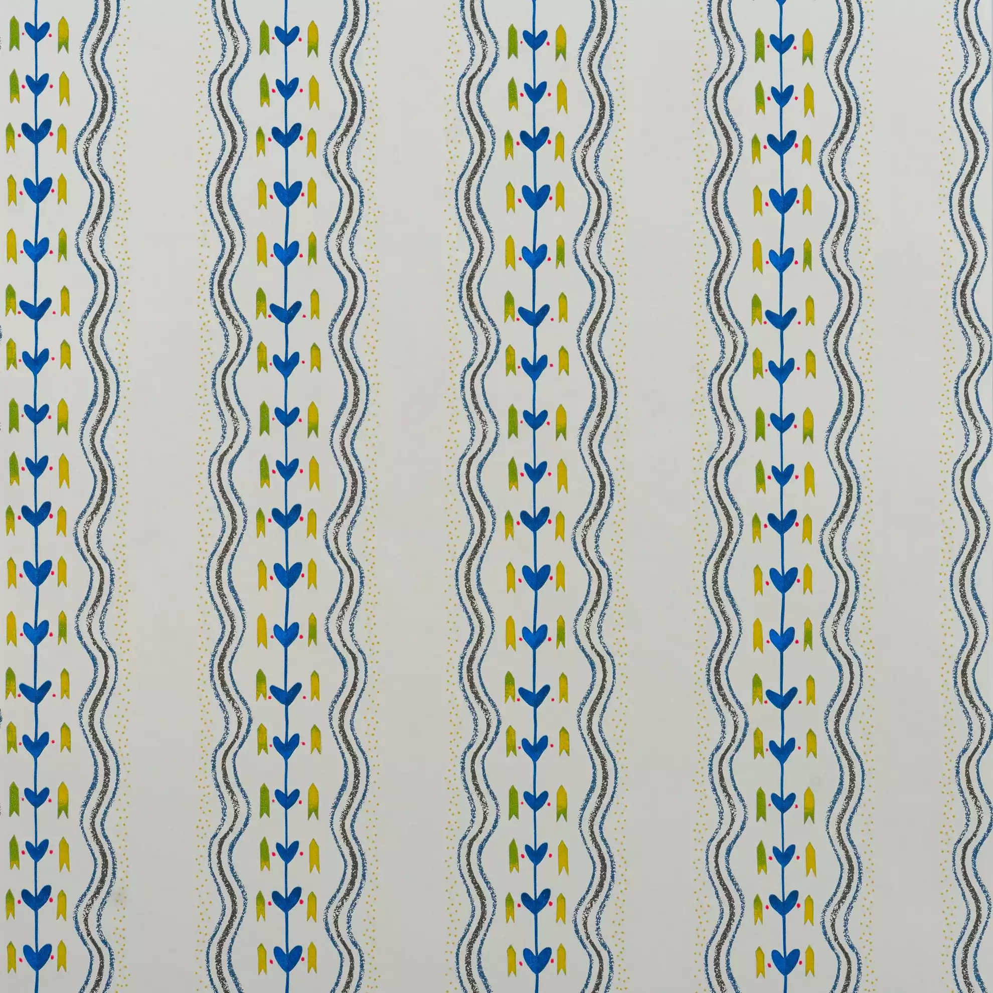 Hearty Wallpaper - Periwnkle