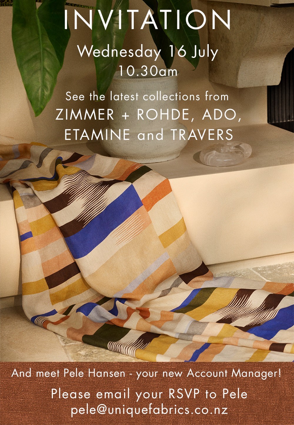 You're Invited – Auckland Showroom Presentation